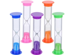 Ampulheta De 2 Minutos Conjunto 5 Peças Design Clássico