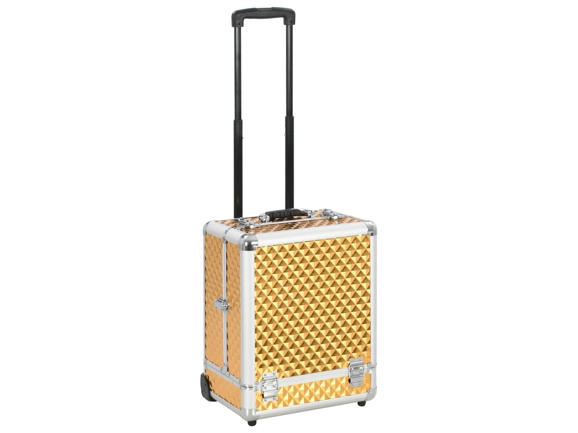 Make-up Trolley, Make-up Trolleys Vidaxl Ouro Alumínio (n/a)