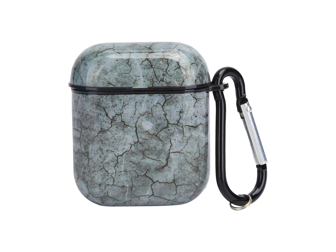 Capa Protetora De Fone De Ouvido Abs Com Fecho Para Ios Earbuds 1/2