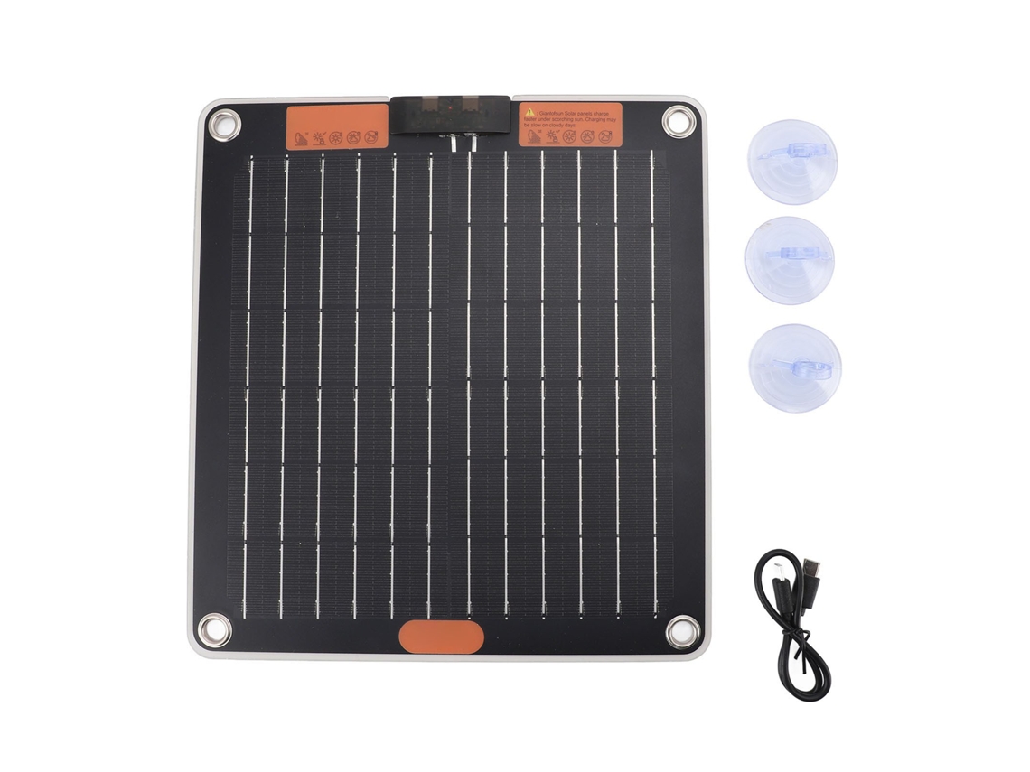 Painel Solar (carregamento Rápido A Prova De Chuva)