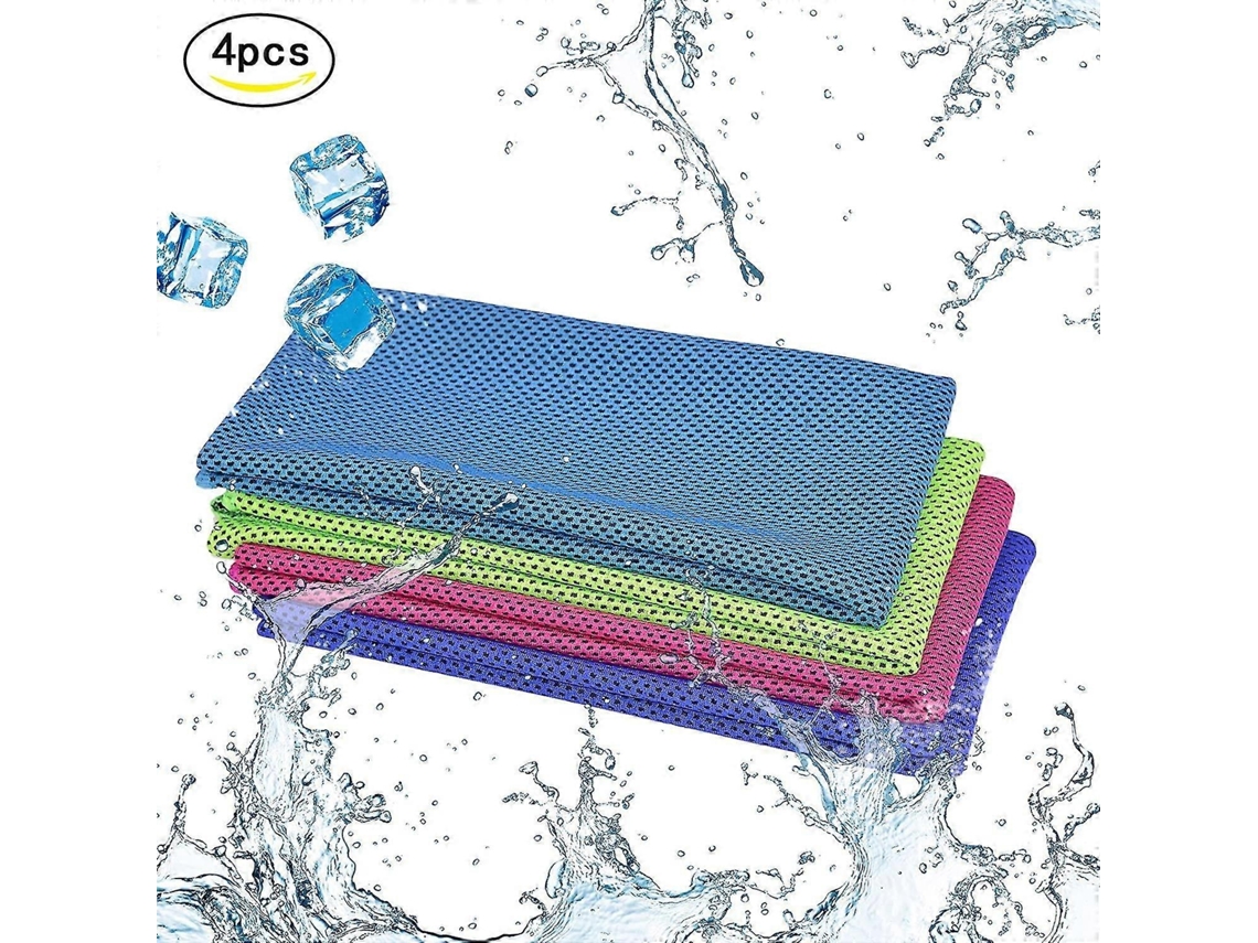 Lurelia Toalha Refrescante, Toalha De Ginástica Refrescante, 80 Cm, Esportes Ao Ar Livre (azul, Verde, Rosa, Roxo)