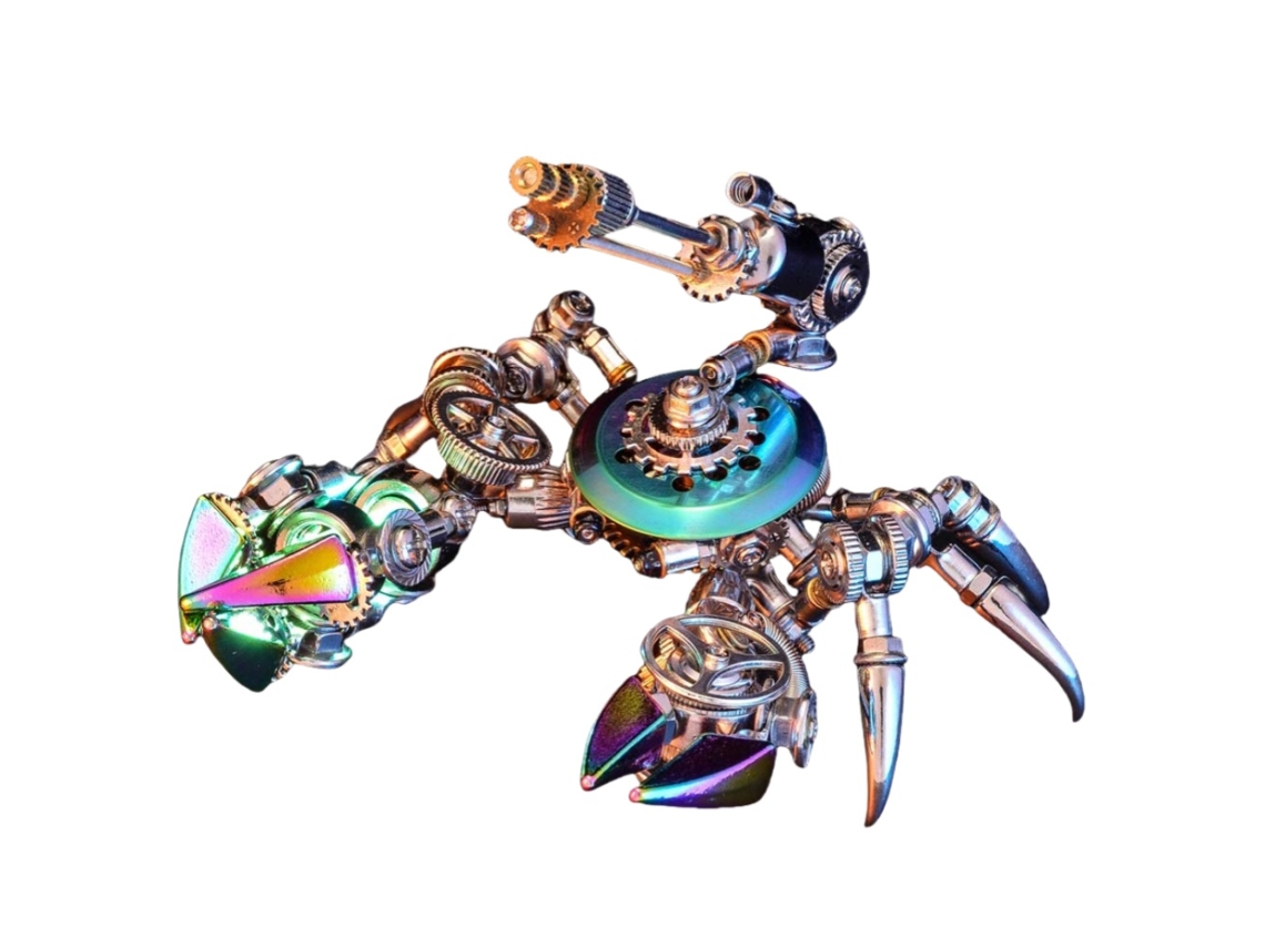 Série Subaquática Steampunk, Modelo Metálico 3d Puzzle, Brinquedo Adulto Criativo Para Descompressão E Presente. Viewleaf