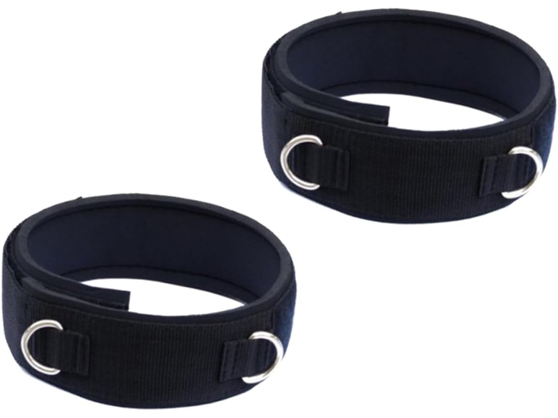 Supvox Conjunto De 2-cintas Coxa Ajustáveis Em Neoprene Com Anéis D, Acolchoadas E Para Treinamento Força