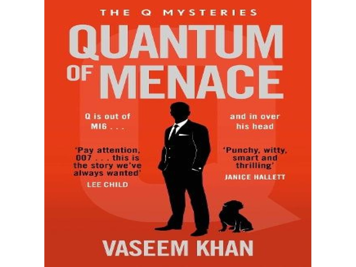 Livro Quantum of Menace de Vaseem Khan (Inglês)