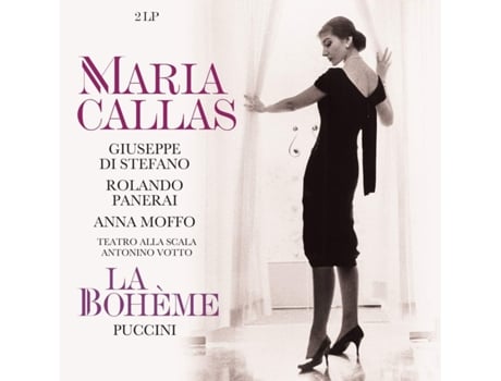 Maria Callas • Puccini • Giuseppe Di Stefano • Rolando Panerai • Anna Moffo • Antonino Votto La Boheme 2Lp Vinil 180 Gramas