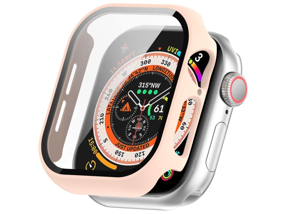 Capa para Apple Watch Series 11 46mm com Protetor de Tela de Vidro Temperado XIAOMOYU