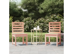 Cadeiras De Jardim 2 Pcs 50x48x91,5 Cm Madeira Douglas Maciça Dkd Home Decor