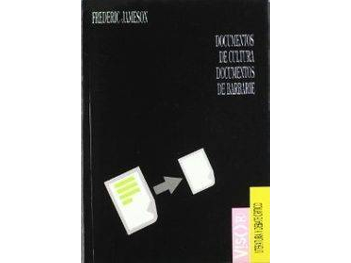 Livro Documentos De Cultura de Jameson (Espanhol)