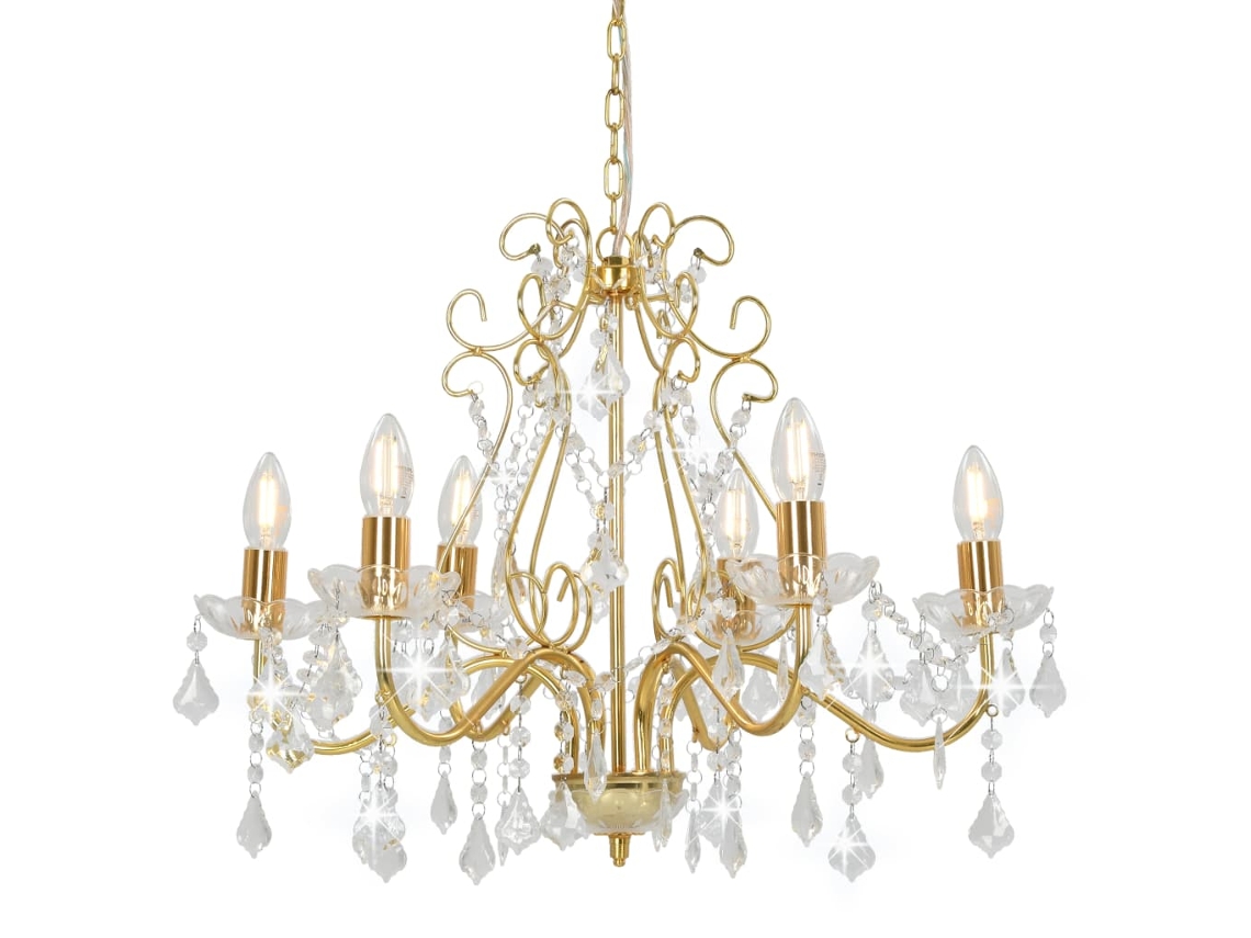 Lustre VIDAXL Gold Metal (60 x 44)