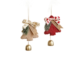 Sinos De Peluche Árvore De Natal Pendrive, Parede Pendurada Artigos De Decoração