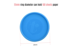 Anéis De Ligação Em Disco Tipo Cogumelo Para Caderno De Folhas Soltas Diy 10-25mm 12pcs