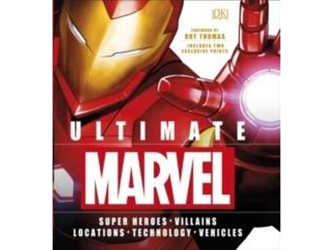 Livro Ultimate Marvel de Dk (Inglês - Capa Dura)