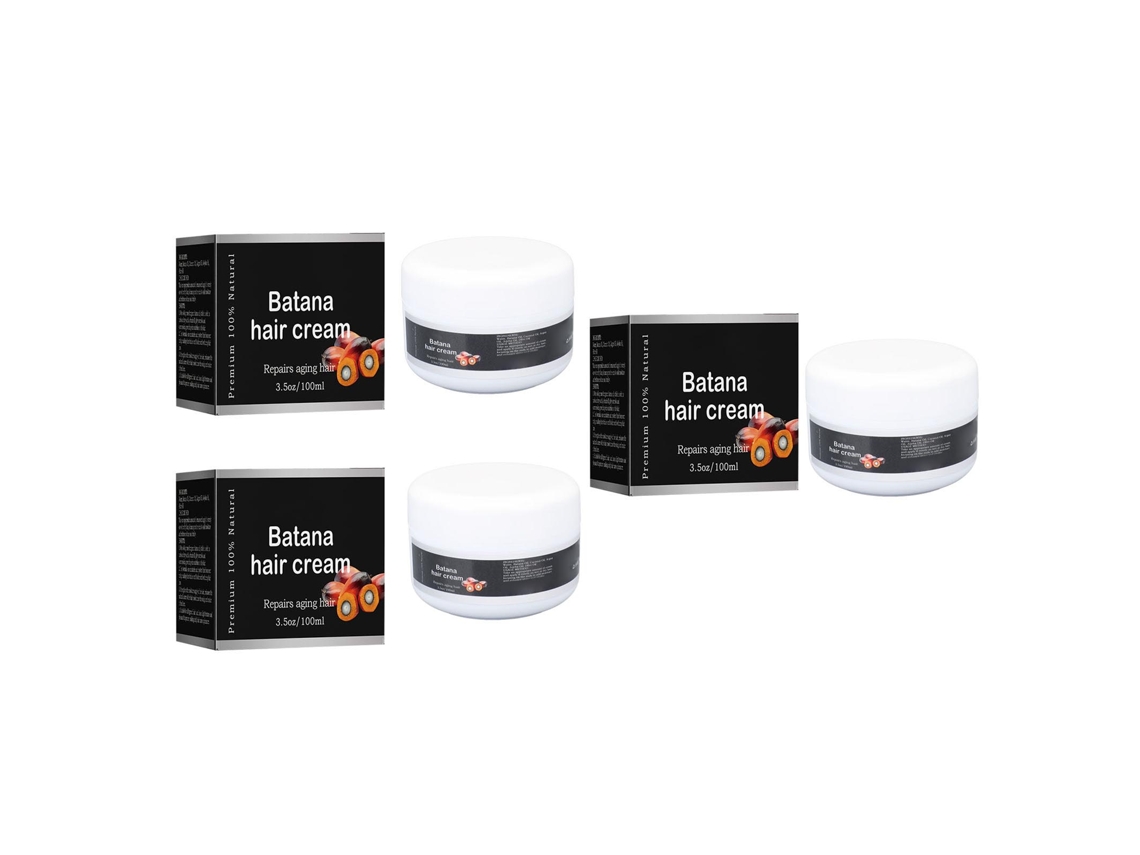 2026 crema Capilar Batana 3 Unidades 100ml Nutrição Reparadora Hidrata Seca Crescimento Capilar
