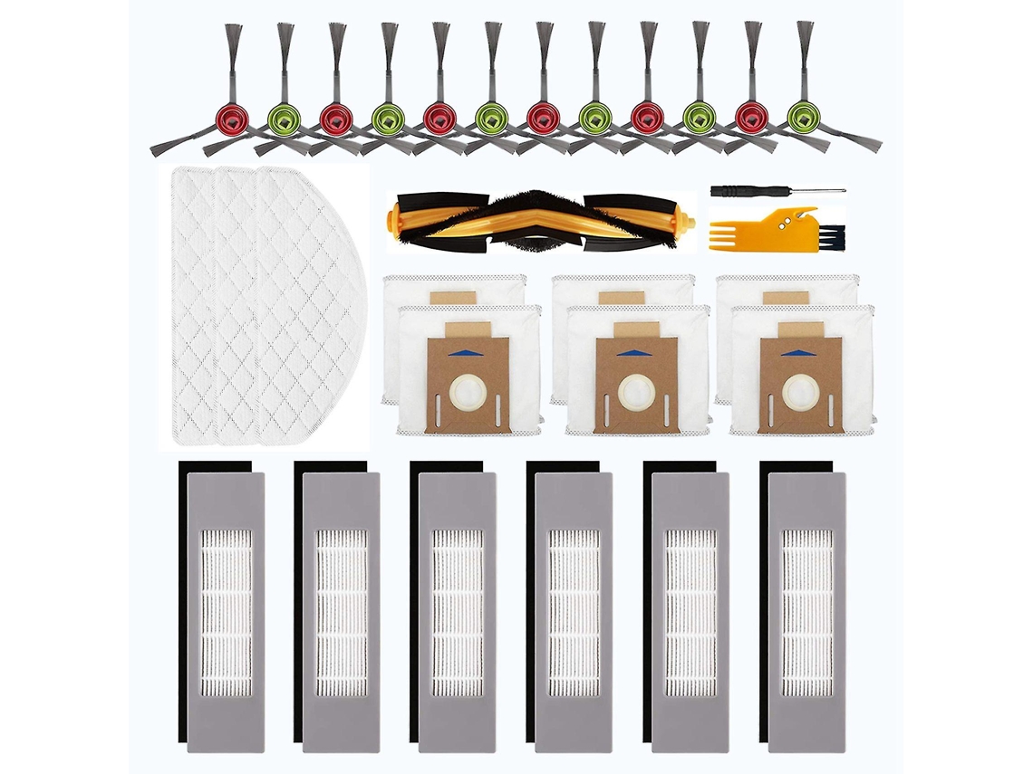Kit de acessórios aplicável a Ecovacs Deebot Ozmo T8 Aivi T8 Max N8 Pro/n8 Pro