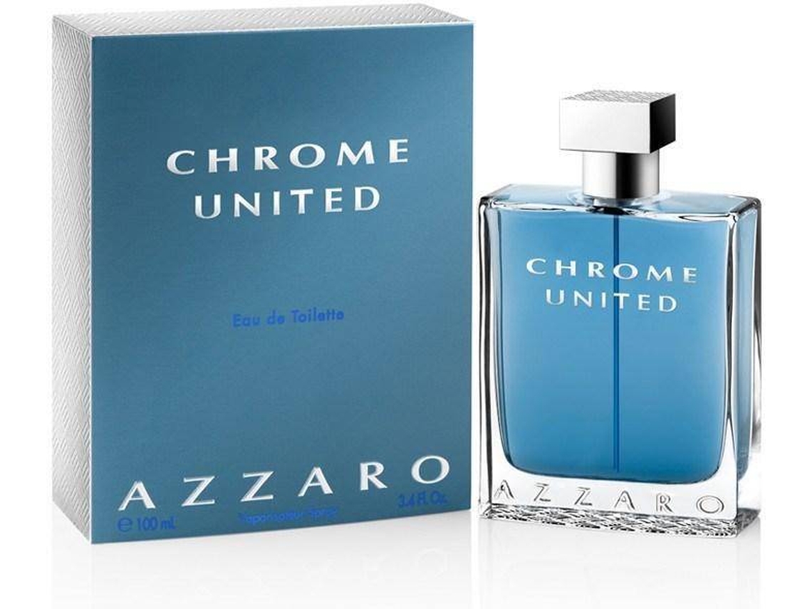Perfume AZZARO Chrome United Eau de Toilette (100 ml)