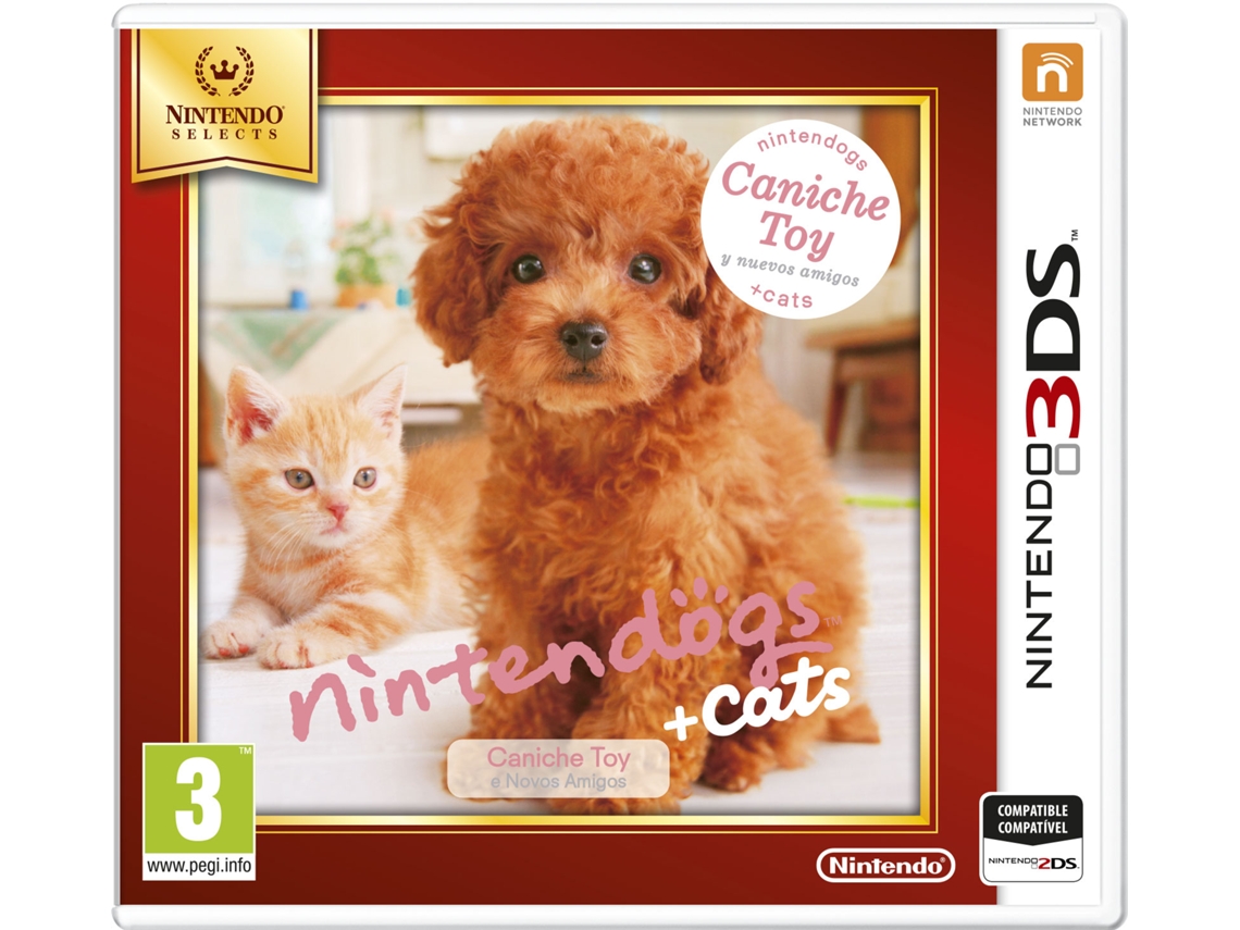 Jogo Nintendo 3DS Nintendogs + Gatos + Caniche