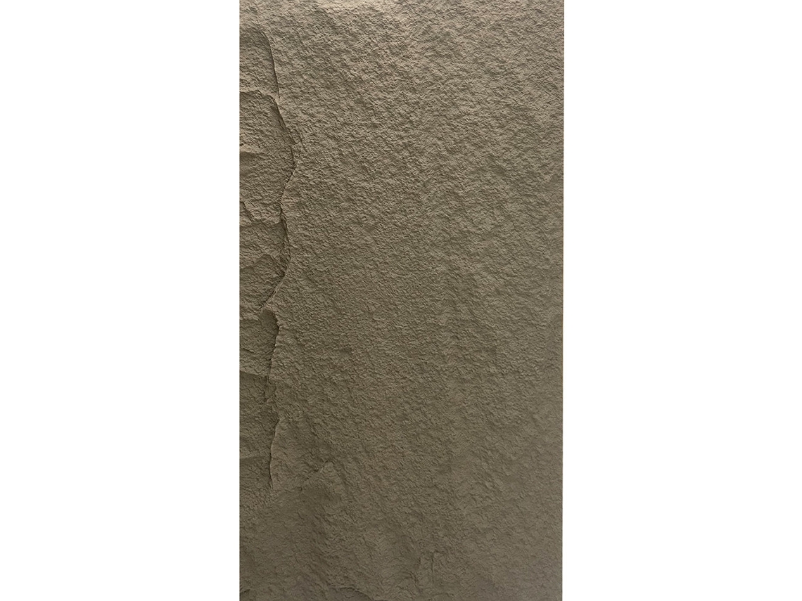 Conjunto De 10 Painéis Decorativos Com Efeito De Pedra 3d, 7,2 M², Revestimento De Parede Em Pu, 120 X 60 X 3 Cm, Cor Cinza Vulcão.
