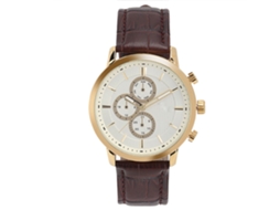 Relógio de Pulso Fashion com Pulseira Pu, Movimento de Quartzo, Estilo Simples e Elegante