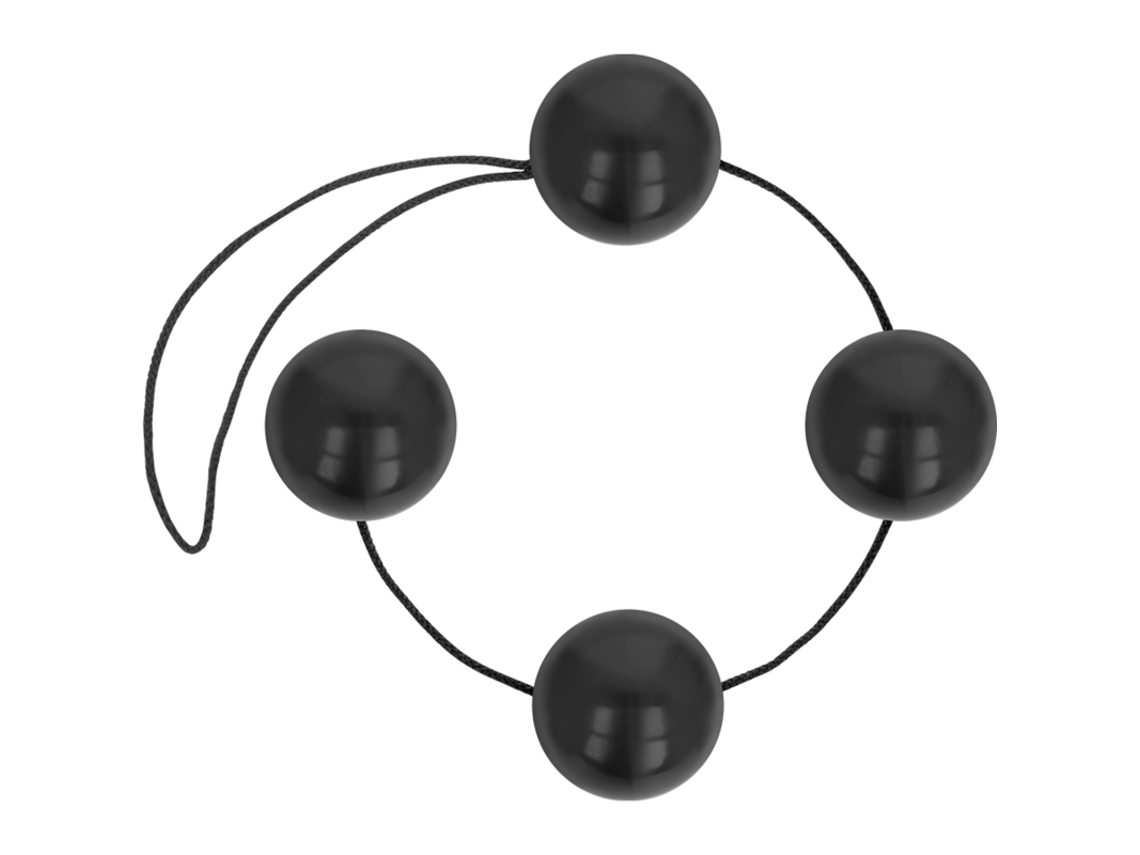 Estimulador Bolas Chinesas Ohmama - Preto 170 Gr