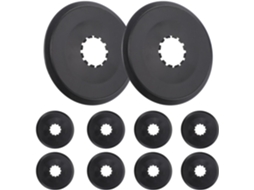 Conjunto De 10 Peças Para Proteção Do Volante Da Bicicleta, Capa Para Roda De Mtb E Capa Para Uso Externo.
