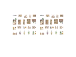 40pcs Adesivo Vintage Cartoon PORTAL