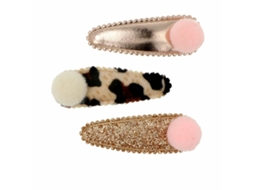 Ganchos para O Cabelo Inca Pompon 3 Unidades