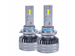 Lâmpada Led Para Farol Automóvel H3 R4, Luz Branca 130 W, Prateada, Redsea