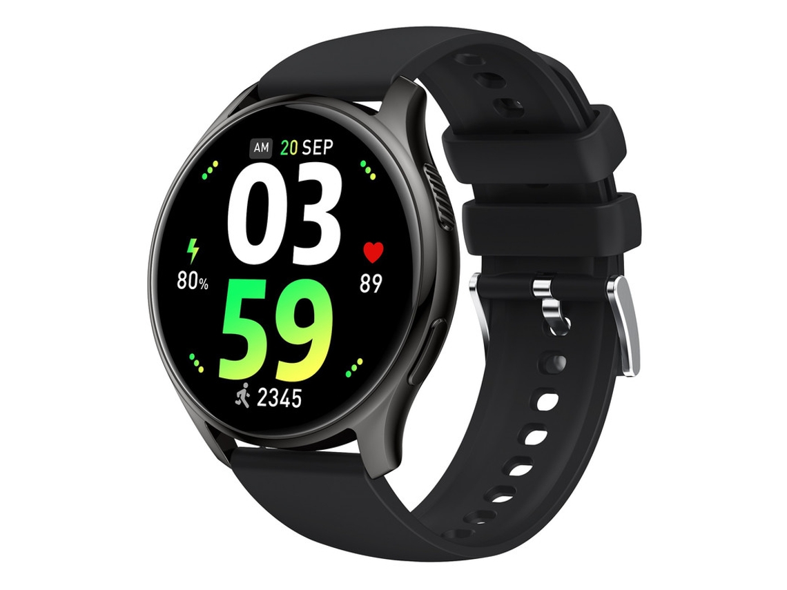 SHAH ARPAN Smart Watch S50 Monitor de Saúde de Chamadas Bluetooth Preto