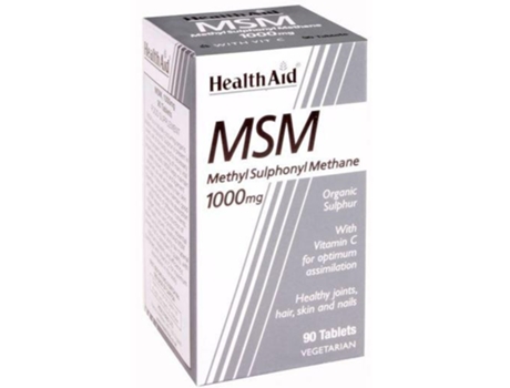 Health Aid Msm Metilsulfonilmetano 1000 mg 90 Comprimidos
