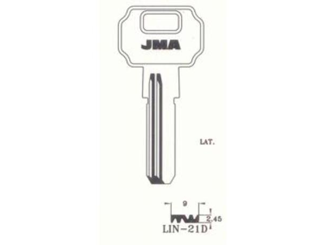 Llavin lin-21d laton seguridad b/10