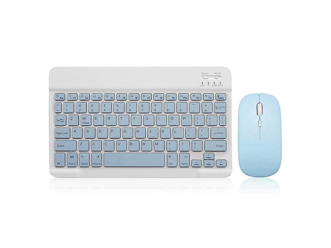 Conjunto de Teclado e Mouse Sem Fio Ultrafino TAISHENGDA Bluetooth 10 polegadas
