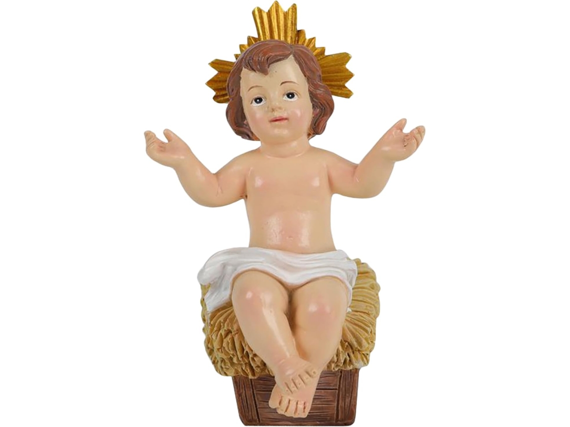 Estátua Decorativa Católica Em Miniatura Do Menino Jesus |