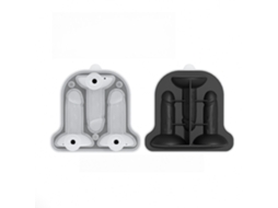 Divertida Forma De Silicone Para Bolas De Gelo Com Tampa, Ideal Para Cocktails De Whisky, Sumos E Outras Bebidas Preto Hexinyigjly