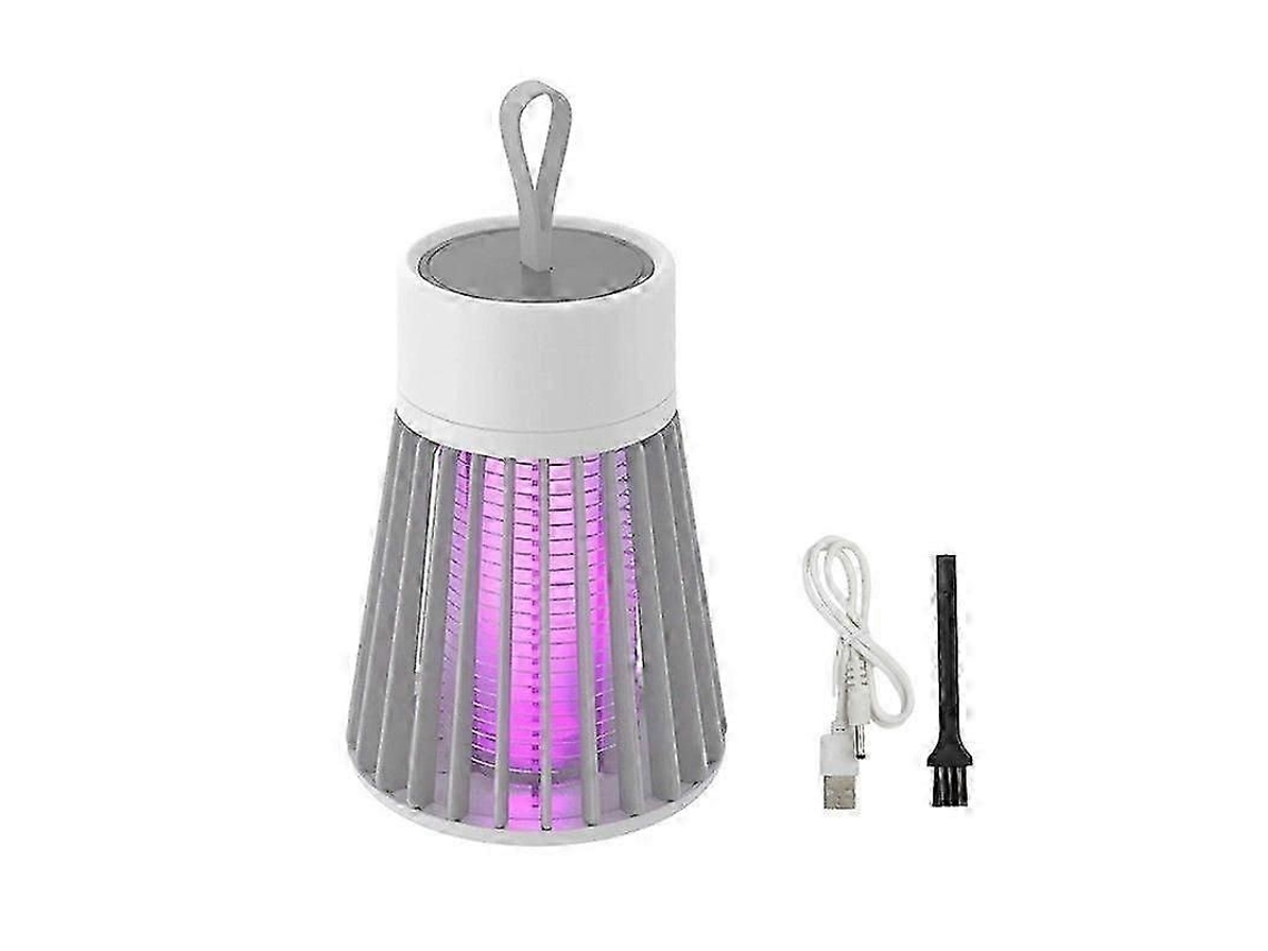 Lâmpada Mata-mosquitos De Choque Elétrico 2025 Recarregável Via Usb Com Luz Uv, Anti-mosquitos Para Campin G Ao Ar Livre, Repelente