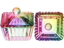 Conjunto de 2 unhas de vidro para manicure em Tampa, ideal para salões de beleza e escolas.