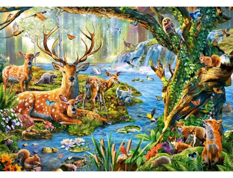Puzzle  Forest Life (500 Peças)