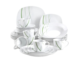 Conjunto De Louça Para Jantar De 30 Peças, Cerâmica Ecológica, Seguro Para Micro Ondas E Lava Louças,30 Peças Oem