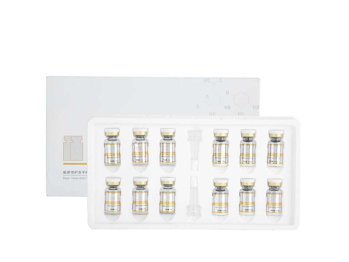 Sérum De Reparo Em Pó Liofilizado Tratamento De Acne Anti-envelhecimento