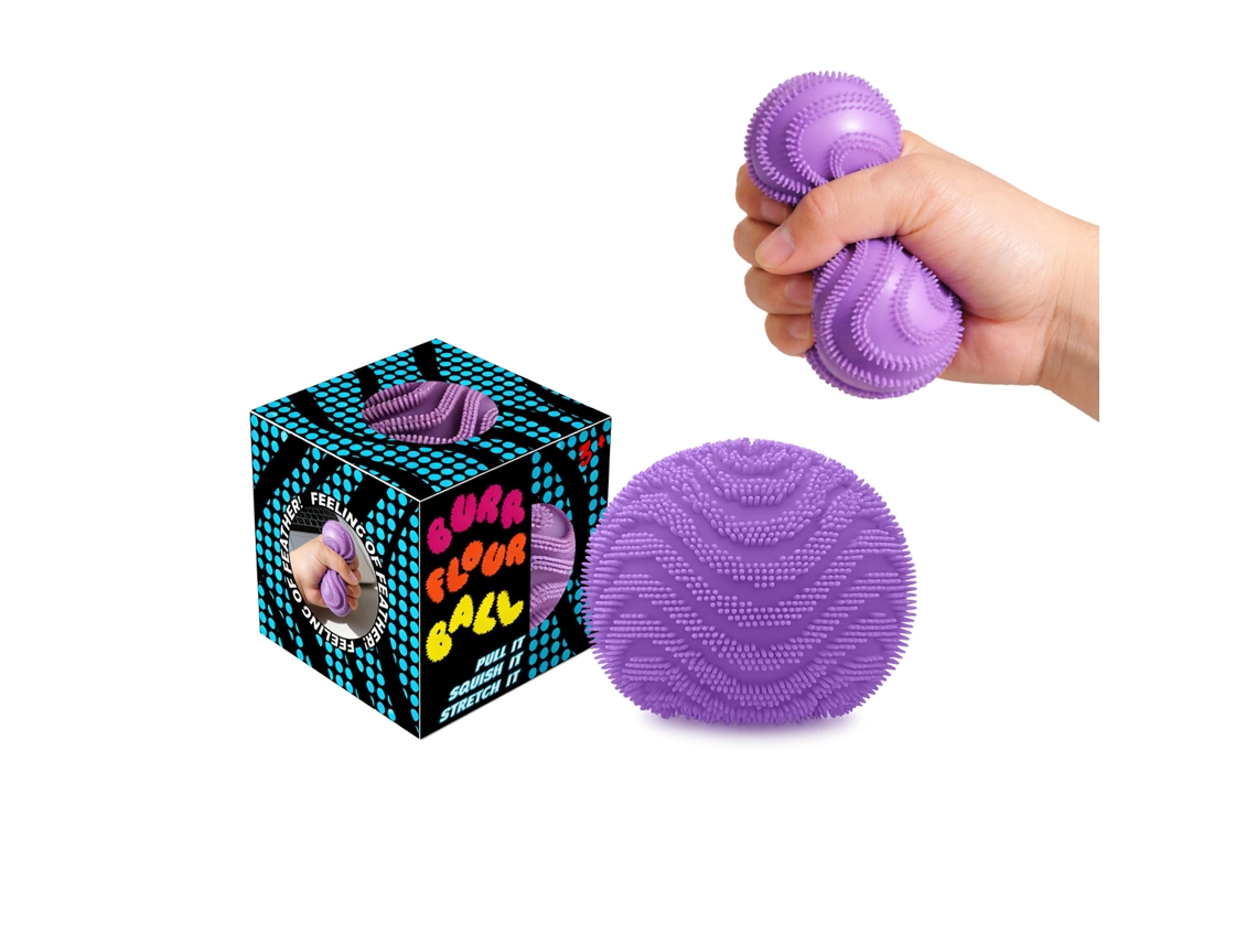 Bola Anti estresse Burr Roxa