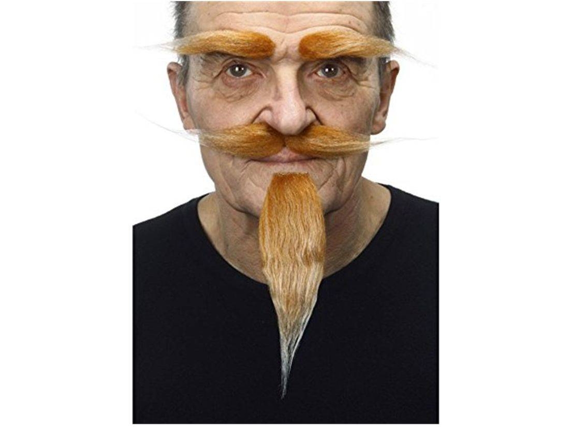 Barba VIVING Fu Manchu (Ruiva)