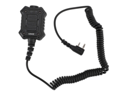 Aetheria adaptador U94x Push To Talk com Cabo Enrolado para Fone de Ouvido Rádio 2 Vias Tyt Uv82 Uv6r Bf888s