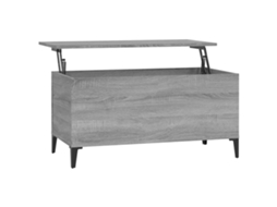 Coffee Table, Coffee Tables Vidaxl Cinzeto Madeira Processada (n/a)