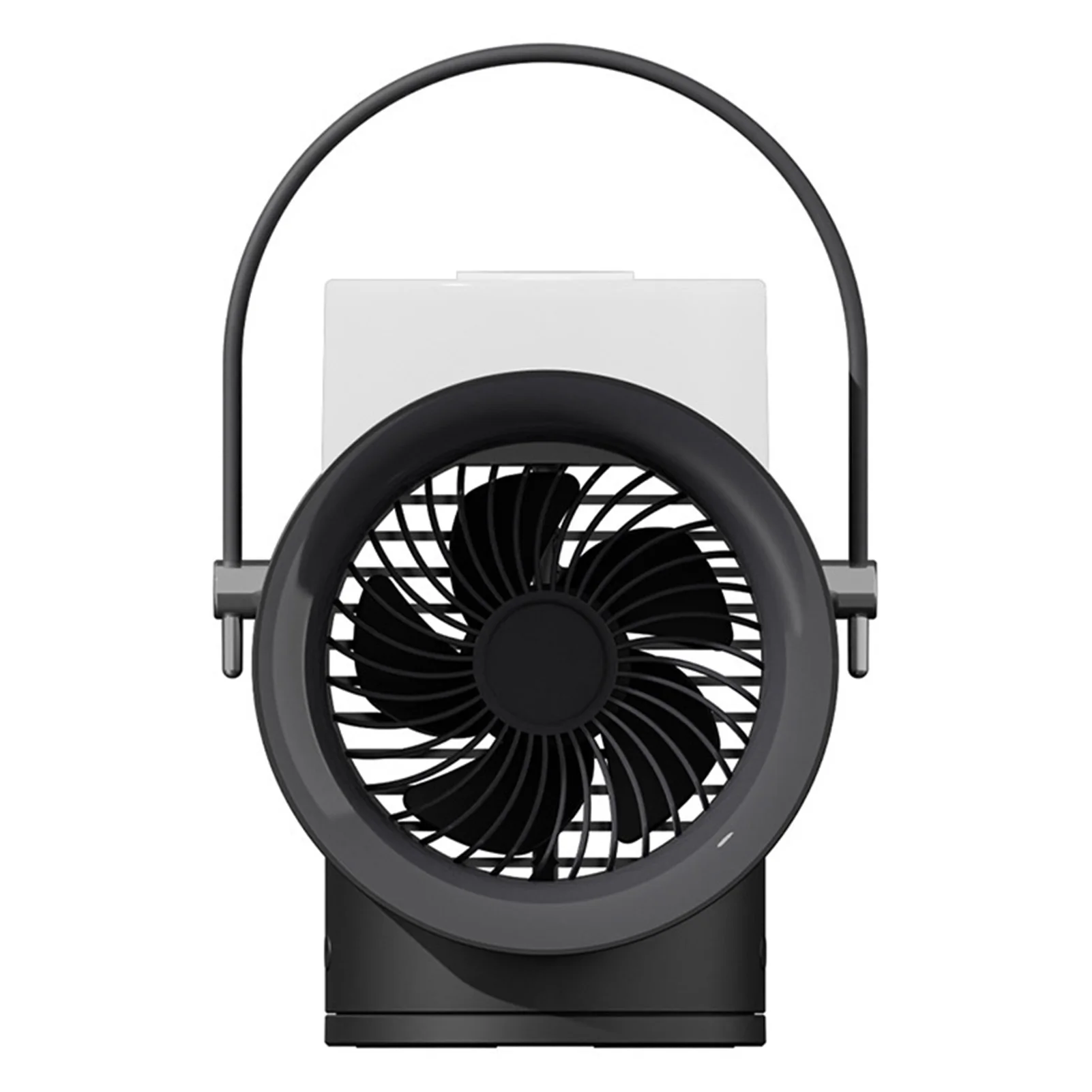 Ventilador com spray MDUG recarregável, oscilante e três velocidades