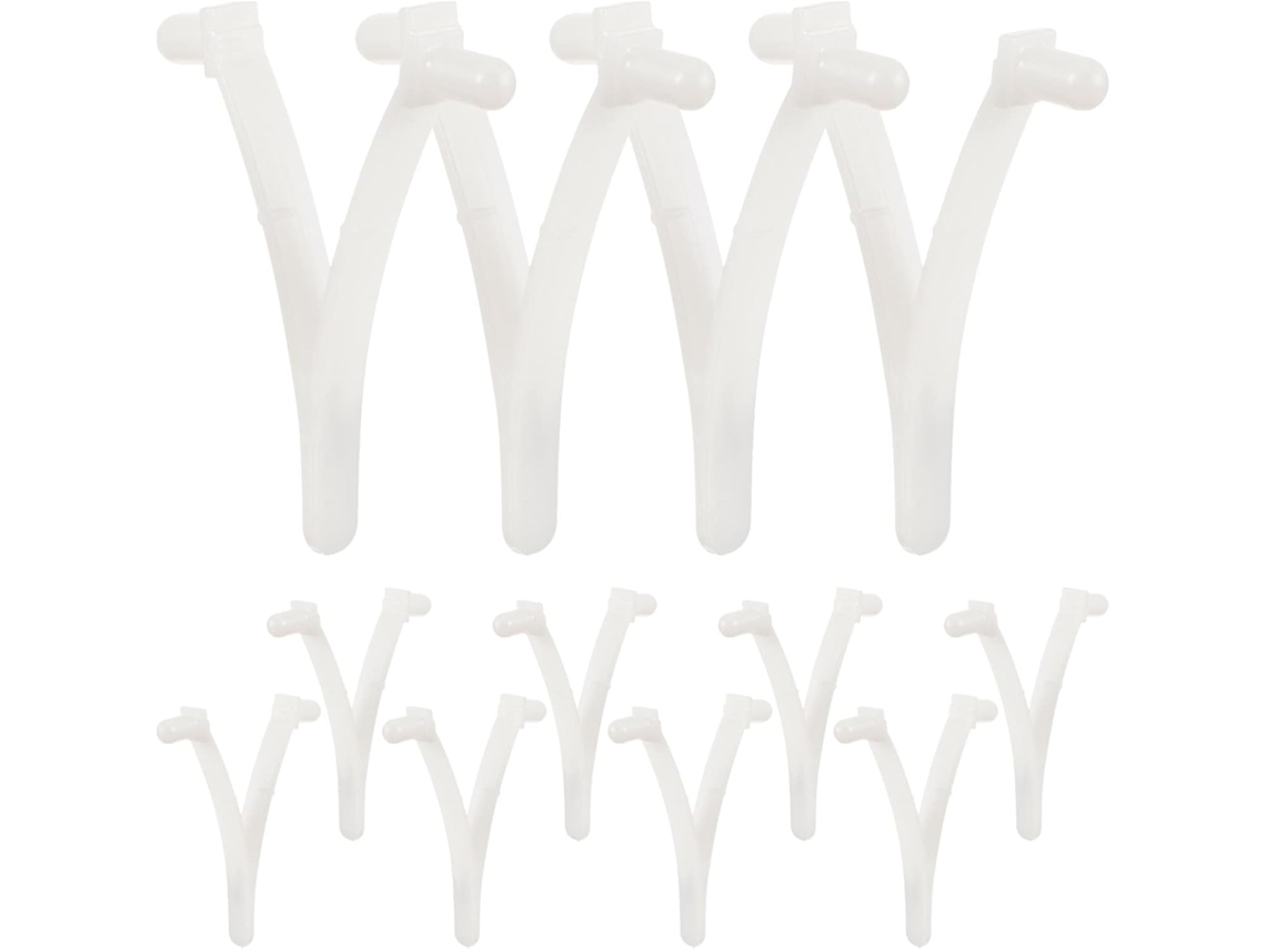 Conjunto de 12 Presilhas em V para Reposição de Skimmer e Limpeza VAYOTOY