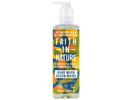 Faith In Nature Sabonete Líquido Toranja E Laranja 400 Ml FAITH IN NATURE