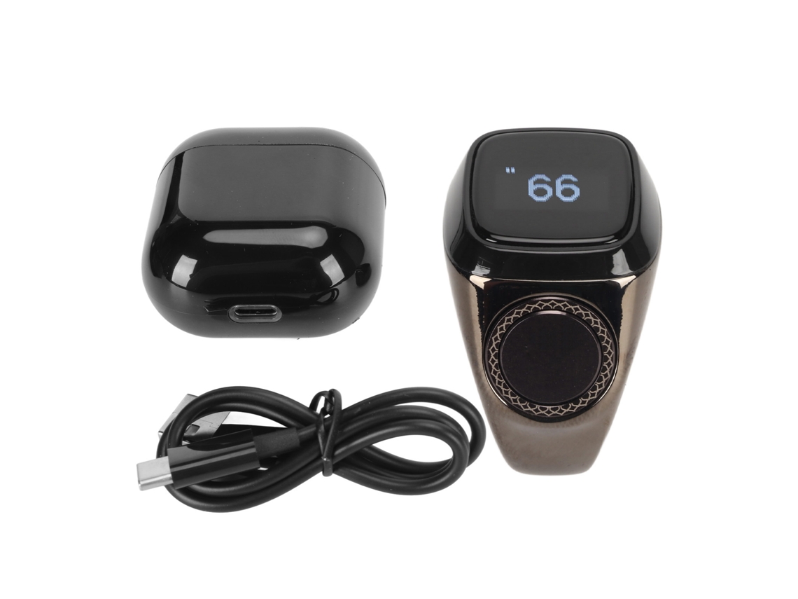 Contador Anel Digital 22mm Com Case De Carregamento