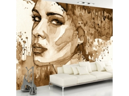 Papel de Parede ARTGEIST Female Portrait (Sepia) (400x280 cm)