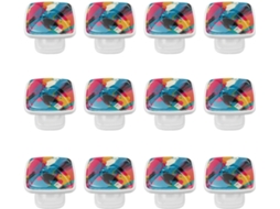 Puxadores Quadrados Para Armários De Cozinha, Puxadores Para Gavetas De Cômoda, 12 Peças, Estilo Arte Moderna Abstrata