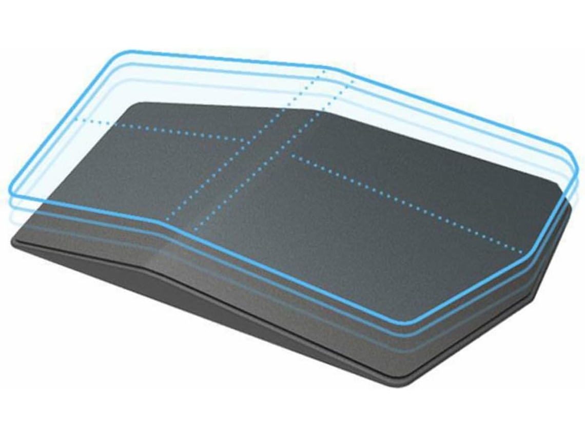 Mousepad Antiderrapante Com Apoio Para O Pulso, Projetado Para Uso Com Mouse E Teclado.