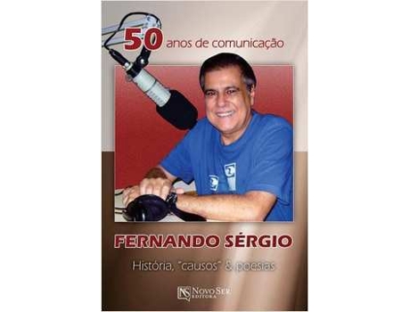 Livro 50 Anos De Comunicação De Fernando Sérgio (português Do Brasil)